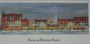 snow on division